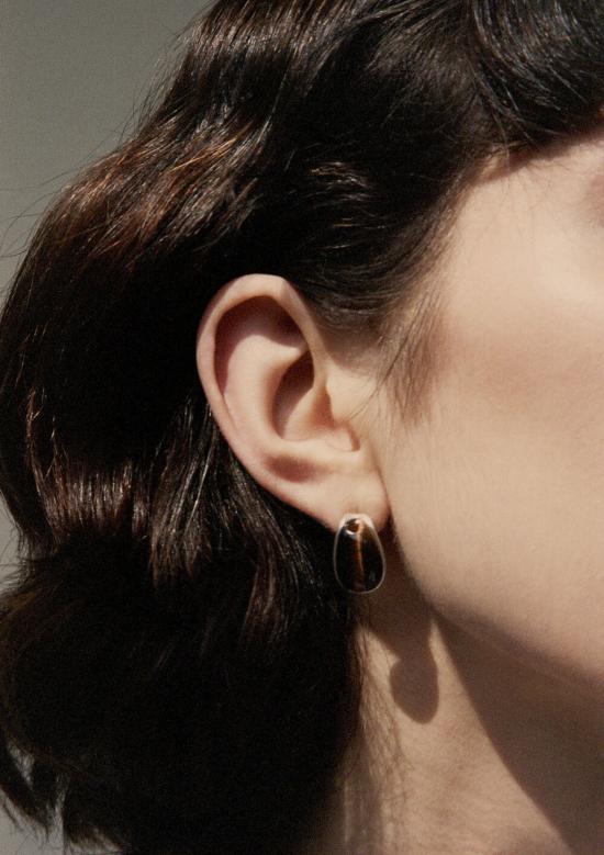  루스 오르티스 이어링 루즈 오티츠 타이거즈 아이 미즈너 귀걸이