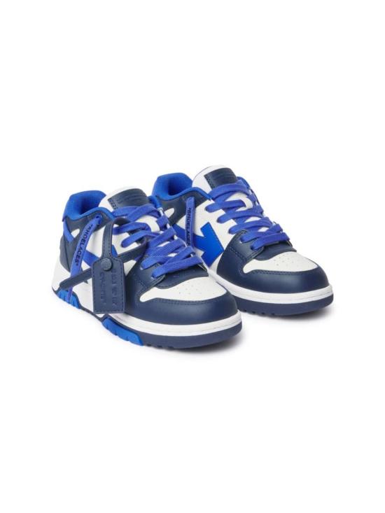  [키즈] 오프화이트 스니커즈 태그가 부착된  키즈 스니커즈 (화이트) - OFF WHITE