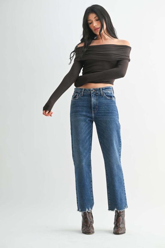  저스트 블랙 데님 데님 팬츠 BP304J GRAY - JUST BLACK DENIM