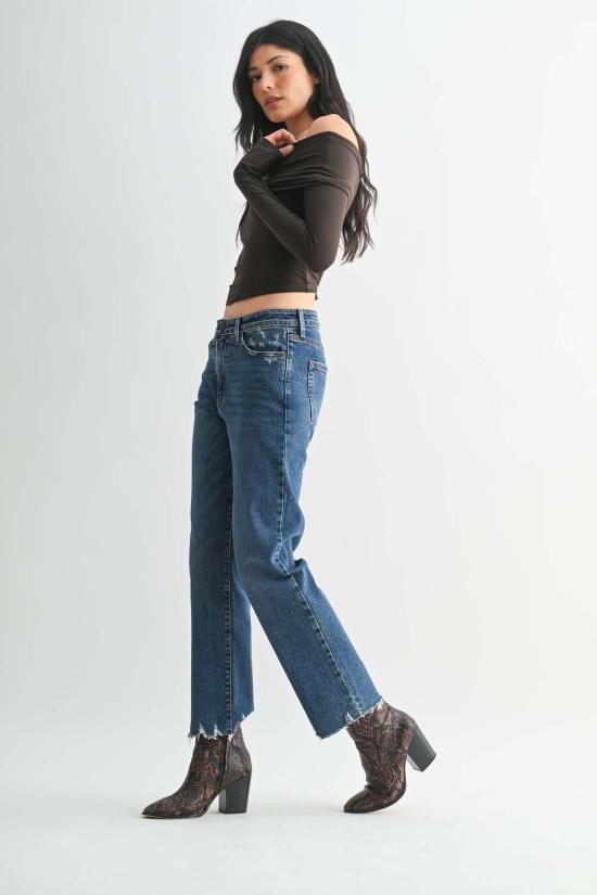  저스트 블랙 데님 데님 팬츠 BP304J GRAY - JUST BLACK DENIM