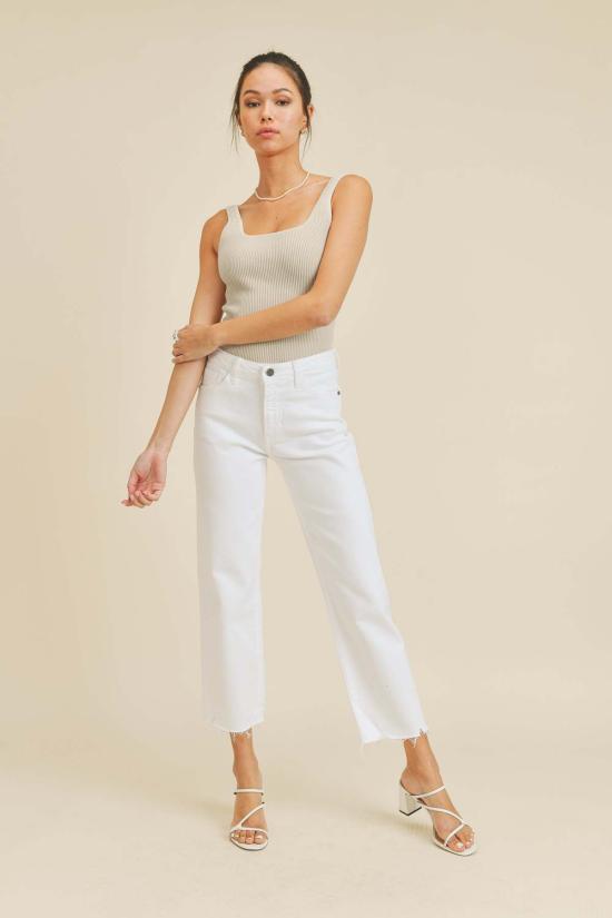  저스트 블랙 데님 데님 팬츠 빈티지 스트레이트 - JUST BLACK DENIM