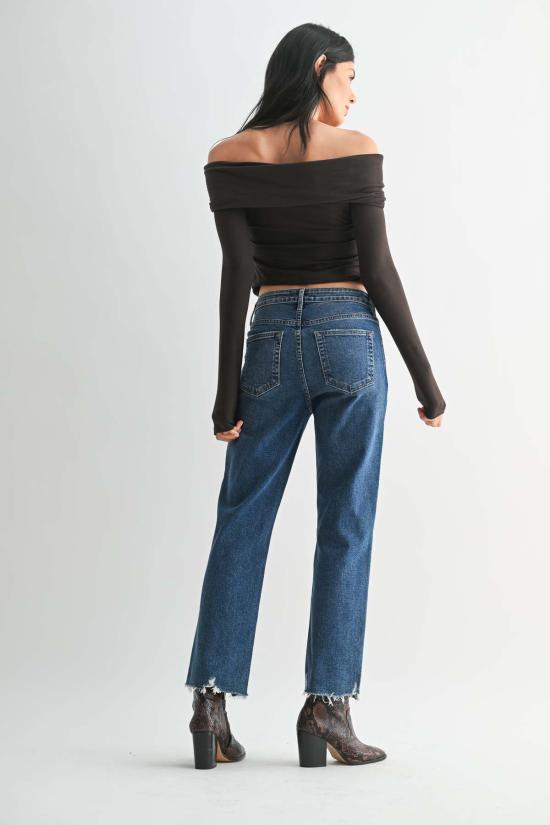  저스트 블랙 데님 데님 팬츠 BP304J GRAY - JUST BLACK DENIM