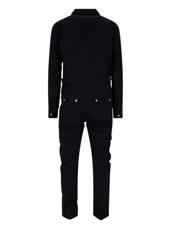  릭 오웬스 자켓 원피스 점프수트 할리우드 헤돈 플라이트수트 블랙 - RICK OWENS