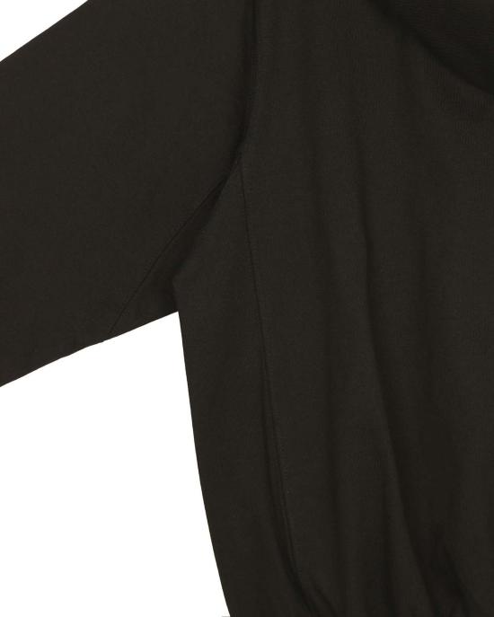  FAVRICS 자켓 패브릭 투웨이 지퍼업 반소매 후드티 블랙 - OTHER BRANDS