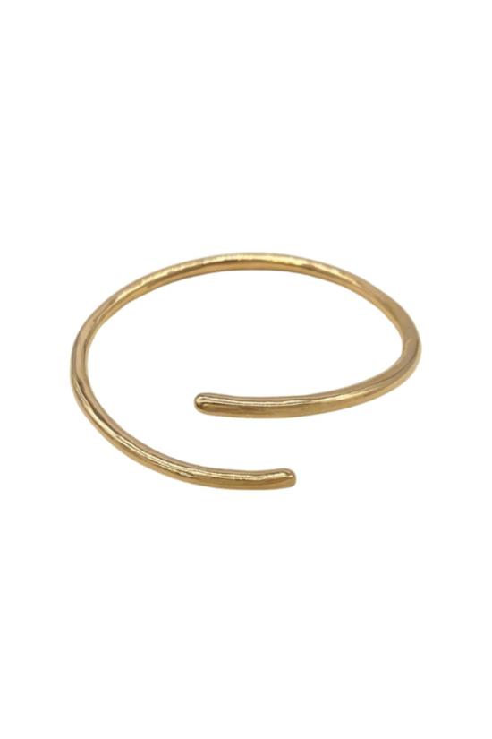  실비아 벤슨 커프스 링크/타이 홀더 켈프 뱅글 골드