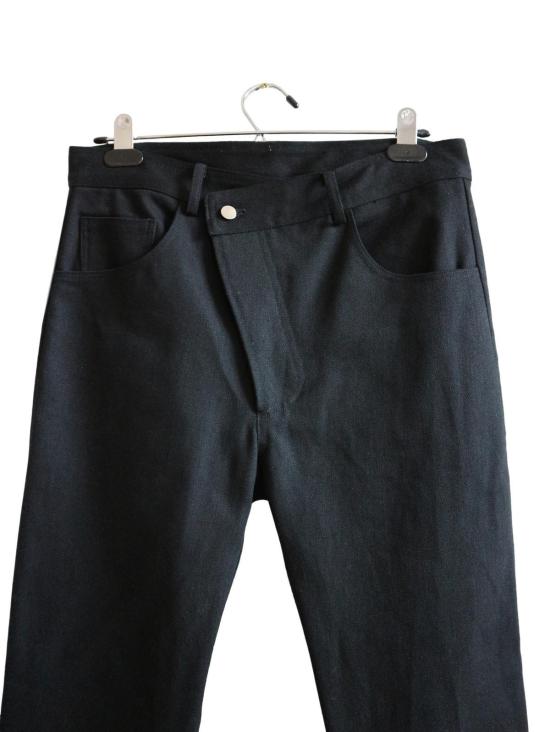  콜리나 스트라다 데님 팬츠 Collina Strada Ineduale 팬츠 블랙 - COLLINA STRADA