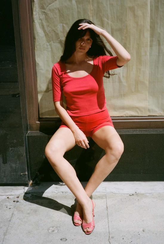  질 로드리게즈 반팔 티셔츠 길 로드리게즈 셀린느 반팔 상의 - GIL RODRIGUEZ