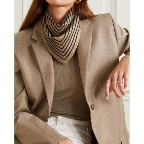  레스카프 머플러/스카프 레스카르프 15번 스카프 카푸치노 & 블랙 - LESCARF