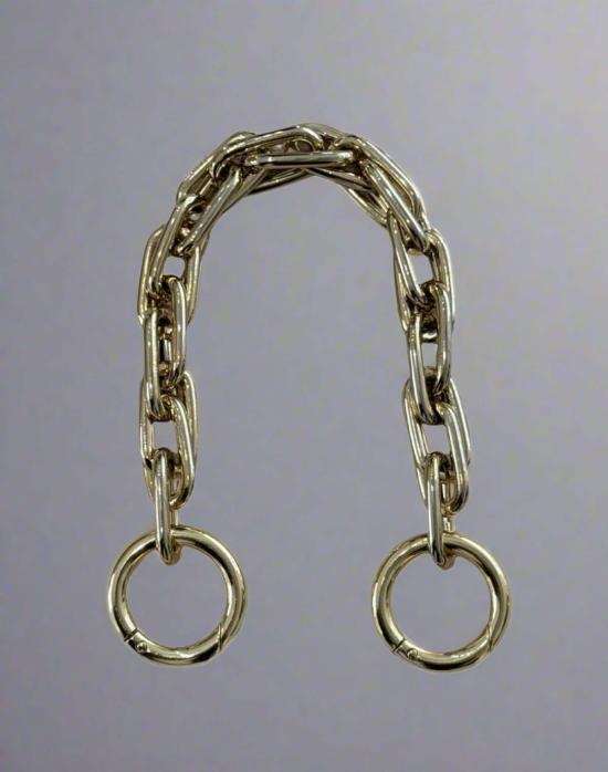  Hyer Goods 가죽소품 도피오 링크 체인 백 스트랩