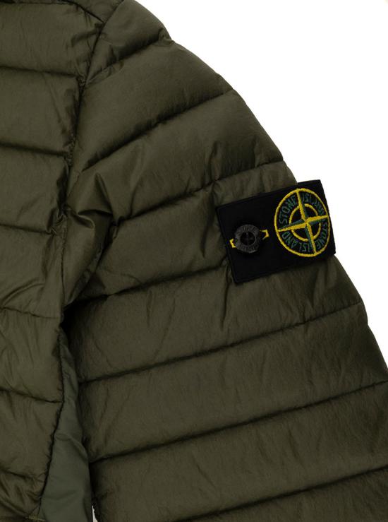  [키즈] 스톤 아일랜드 자켓 키즈  801640624v0058 재킷 그린 - STONE ISLAND