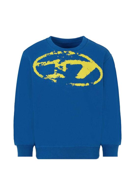  [키즈] 디젤 풀오버 키즈 스웨트셔츠 블루