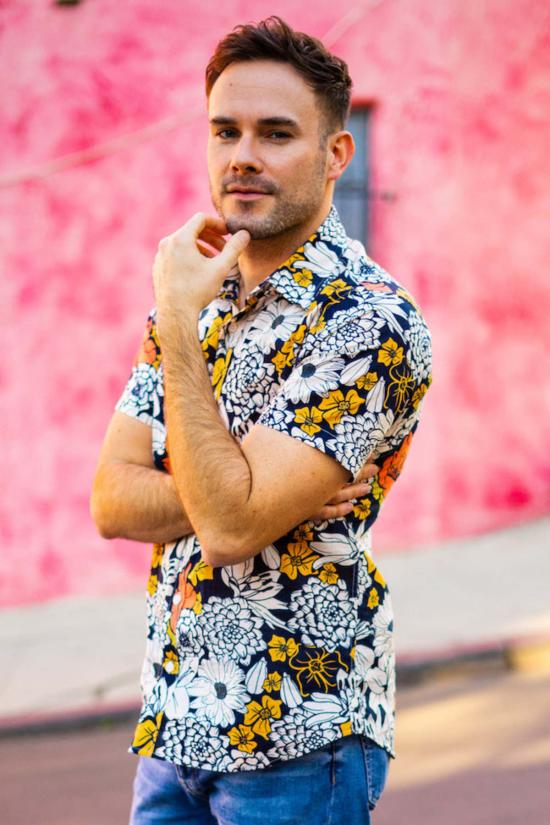  DUSHYANT. 반팔 셔츠 두샨트. 핸드스크린 프린팅 일본 - DUSHYANT