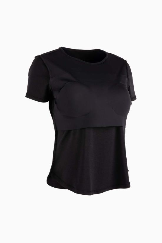  VKTORI BRALESS APPAREL 반팔 티셔츠 나 브라 티 - OTHER BRANDS