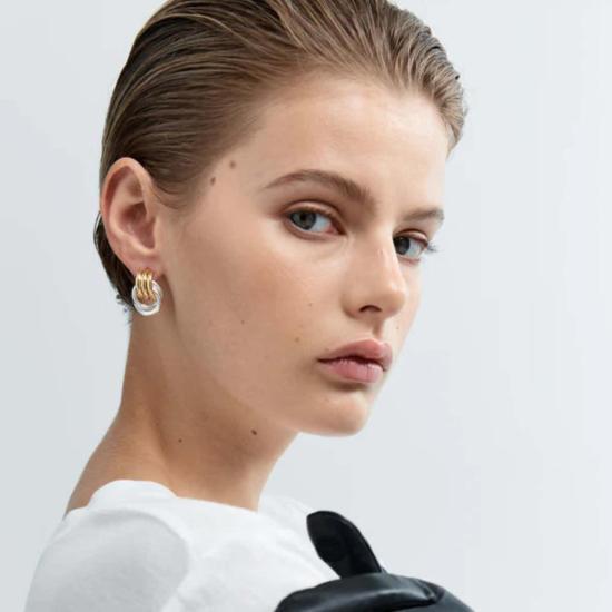  헤븐 메이헴 이어링 베이비 노트 믹스  실버 - HEAVEN MAYHEM