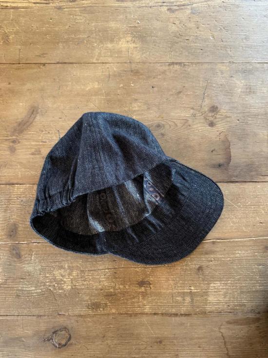  아비바 지페이 쉬에 모자 아비바 지페이 쉐 소프트 데님 작업 인디고 - AVIVA JIFEI XUE
