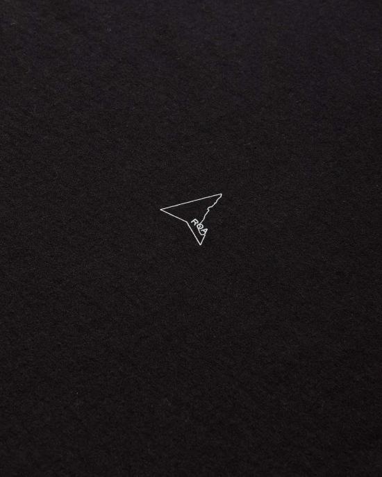  로아 반팔 티셔츠 로고 오가닉 티셔츠 블랙 - ROA