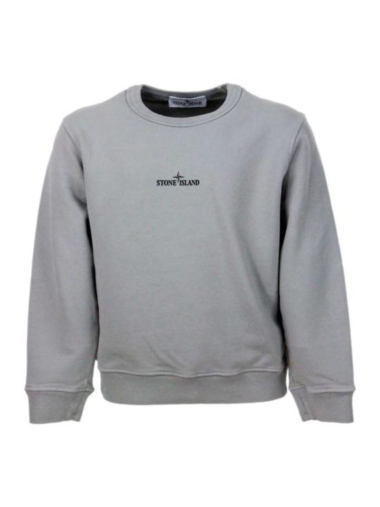  [키즈] 스톤 아일랜드 풀오버 키즈  스웨터 그레이