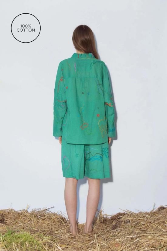  Anntian 셔츠 안티안 유니섹스 셔츠 - ANNTIAN