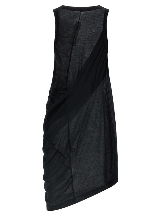  릭 오웬스 민소매 티셔츠 앤섬 탱크탑 블랙 - RICK OWENS