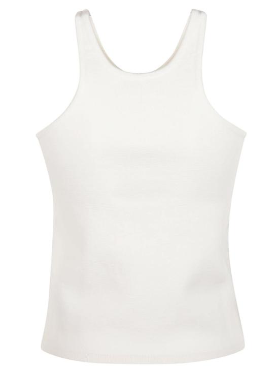  막스마라 민소매 티셔츠 Max Mara Alfeo 탱크탑 Mandorla Unito - MAX MARA