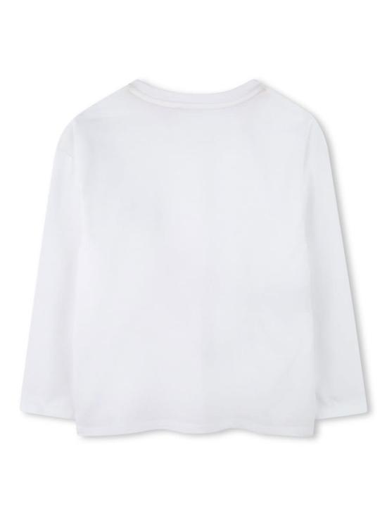  [키즈] 마크제이콥스 트레이닝 상의 마크 제이콥스 아동용 티셔츠 화이트 - MARC JACOBS