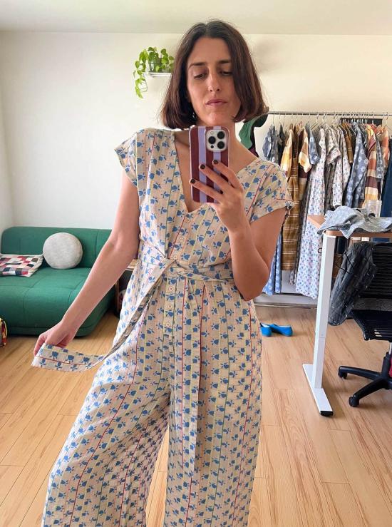  에이스 앤 지그 점프수트 에이스 & 지그 커런 - ACE & JIG