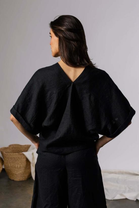  Pamut Apparel USA 블라우스 Pamut Apparel Usa Judith  리넨 - PAMUT APPAREL