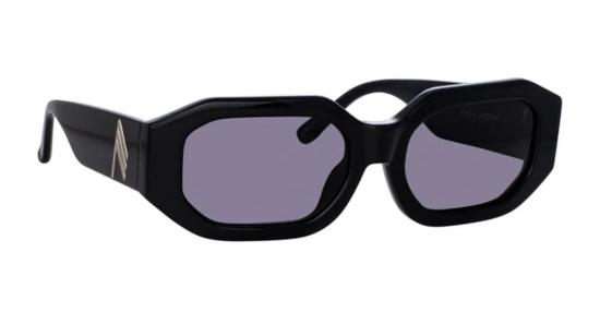  디 아티코 안경 아티코 블레이크 선글라스 블랙/실버 - THE ATTICO