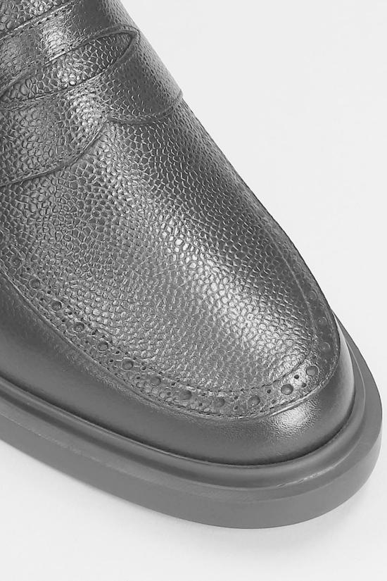  톰브라운 로퍼 톰 브라운 페니  블랙 - THOM BROWNE