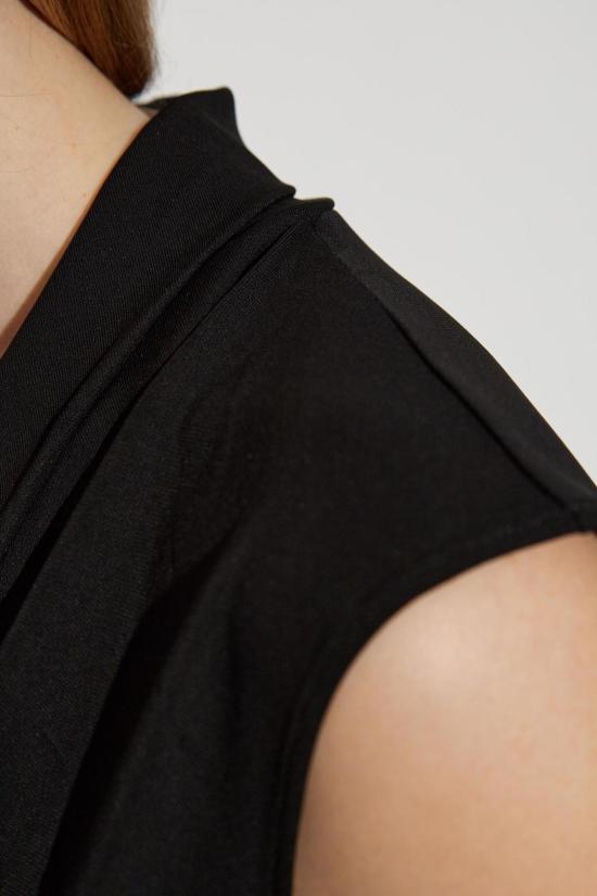  애니빙 바디수트 티셔츠 아니네 빙 바디 자넷 보디수트 블랙 - ANINE BING