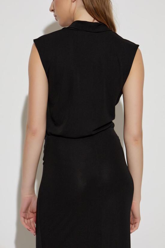  애니빙 바디수트 티셔츠 아니네 빙 바디 자넷 보디수트 블랙 - ANINE BING