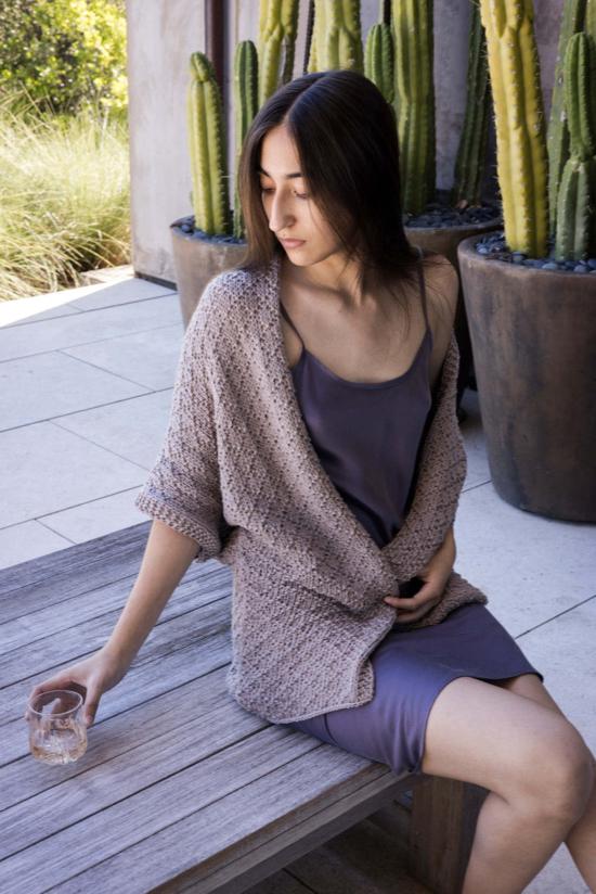  에리카 타노브 가디건 에리카 타노프 코튼 키모노  도우 - ERICA TANOV