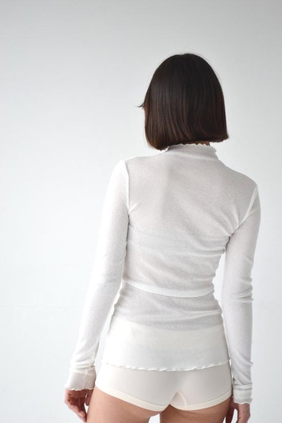  SMUCKY 터틀넥 스머키 테이 탑 화이트 - OTHER BRANDS