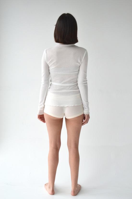  SMUCKY 터틀넥 스머키 테이 탑 화이트 - OTHER BRANDS