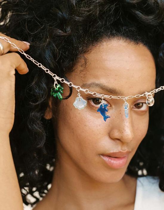  클레드 목걸이/팬던트 쉘 아이콘 참 - CLED