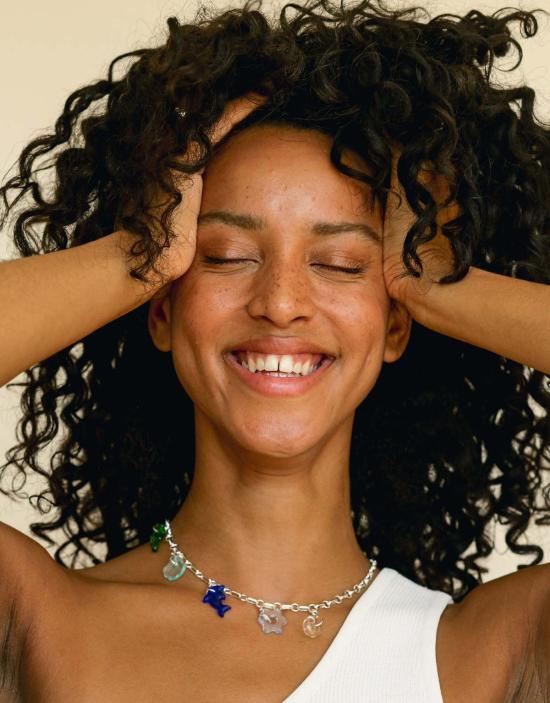  클레드 목걸이/팬던트 쉘 아이콘 참 - CLED