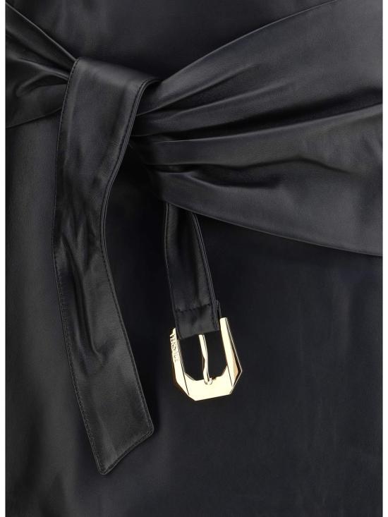  베르사체 숏 스커트 양가죽 미니스커트 - VERSACE