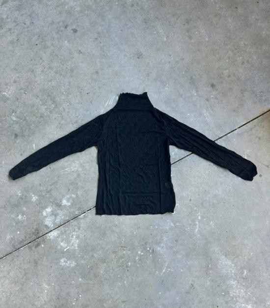  Mary Lo 긴팔 티셔츠 메리 로 플라워 링크스 메쉬 탑 화이트/브라운/블랙/시트론 - OTHER BRANDS