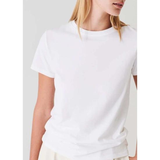  Patrick Assaraf 반팔 티셔츠 패트릭 아사라프 SS 아이코닉 피티드 크루 티셔츠 화이트 - PATRICK ASSARAF