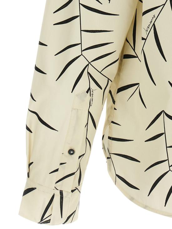  자크뮈스 긴팔 셔츠 라 셰미즈 시몽  화이트/블랙 - JACQUEMUS