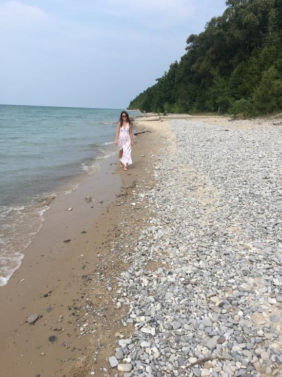  릴라노 롱 원피스 리라나우 러핑 드레스 - LEELANAU