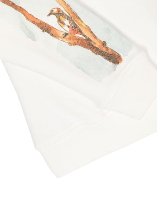  [키즈] 씨피 컴퍼니 풀오버 키즈 C.P. 회사 그래픽 로고 후드티 (흰색) - C.P. COMPANY