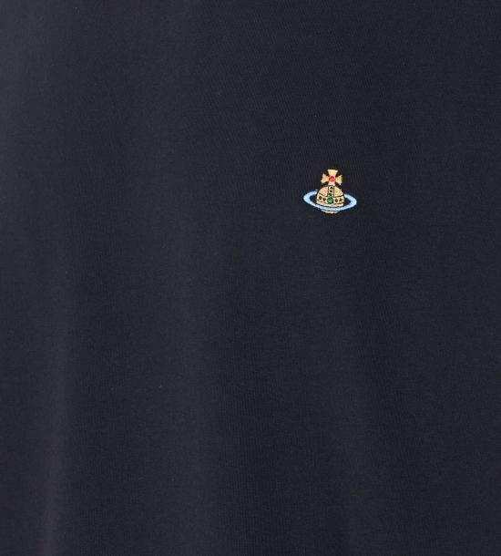  비비안웨스트우드 반팔 티셔츠 비비안 웨스트우드 클래식 오브 티셔츠 블랙 - VIVIENNE WESTWOOD