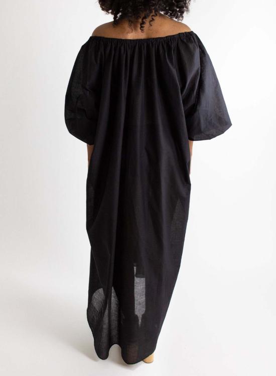  메그 롱 원피스 잇 드레스 2.0 블랙 - MEG