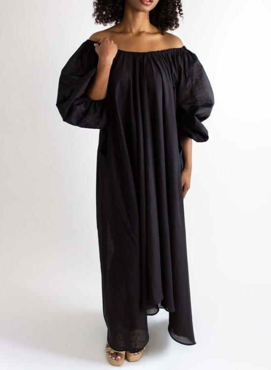  메그 롱 원피스 잇 드레스 2.0 블랙