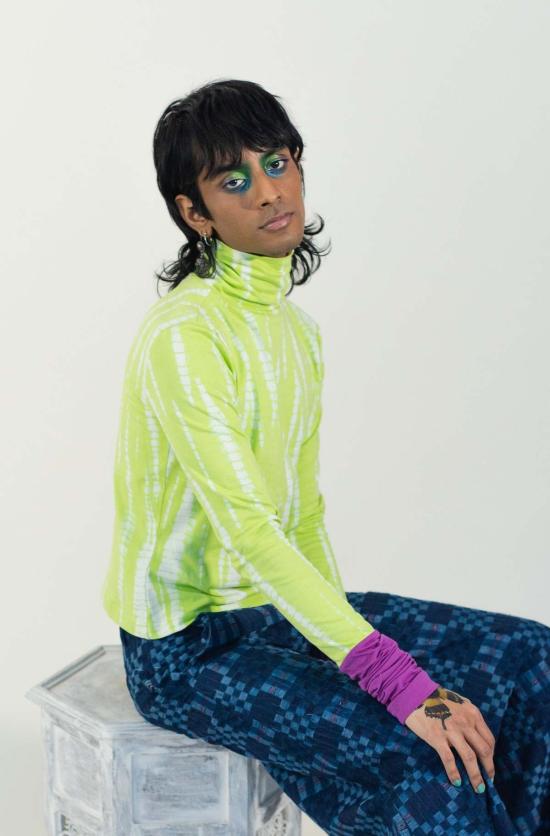  Abacaxi 터틀넥 아바카시 산성 라임 추리다르  그린 - OTHER BRANDS