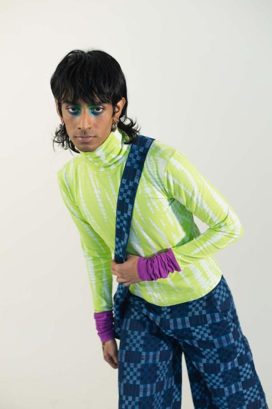  Abacaxi 터틀넥 아바카시 산성 라임 추리다르  그린 - OTHER BRANDS