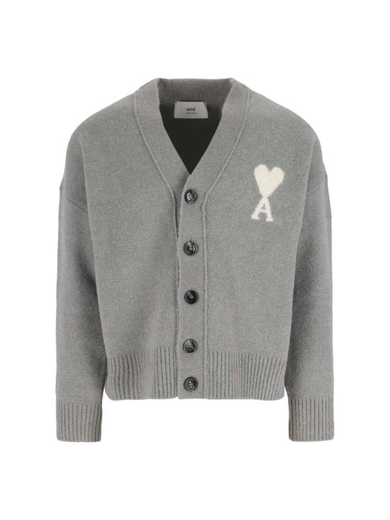  아미 가디건 알렉상드르 마티우시 로고  그레이