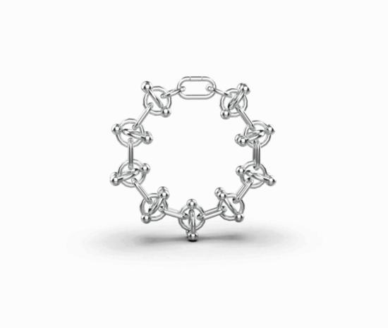  한나 주웻 바디 주얼리 한나 주엣 루프홀 브레이슬릿 실버 - HANNAH JEWETT