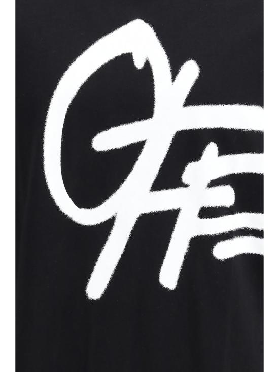  오프화이트 탑 스프레이 로고 스케이트 티셔츠 - OFF WHITE